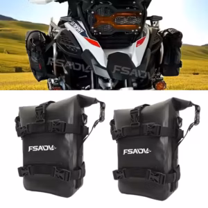 Sac pare-chocs moto étanche 5-8L cadre latéral
