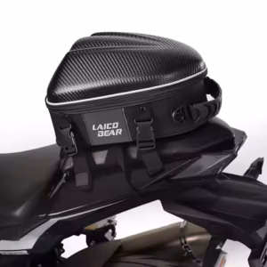 Sac de selle moto étanche fibre carbone