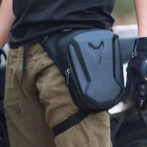Sacoche cuisse moto étanche multi-port