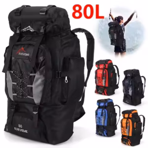 Sac trekking étanche 80L alpinisme camping